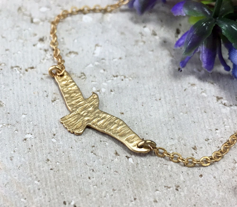 Bird Bracelet - Simple Chain Bird Bracelet for Effortless Charm