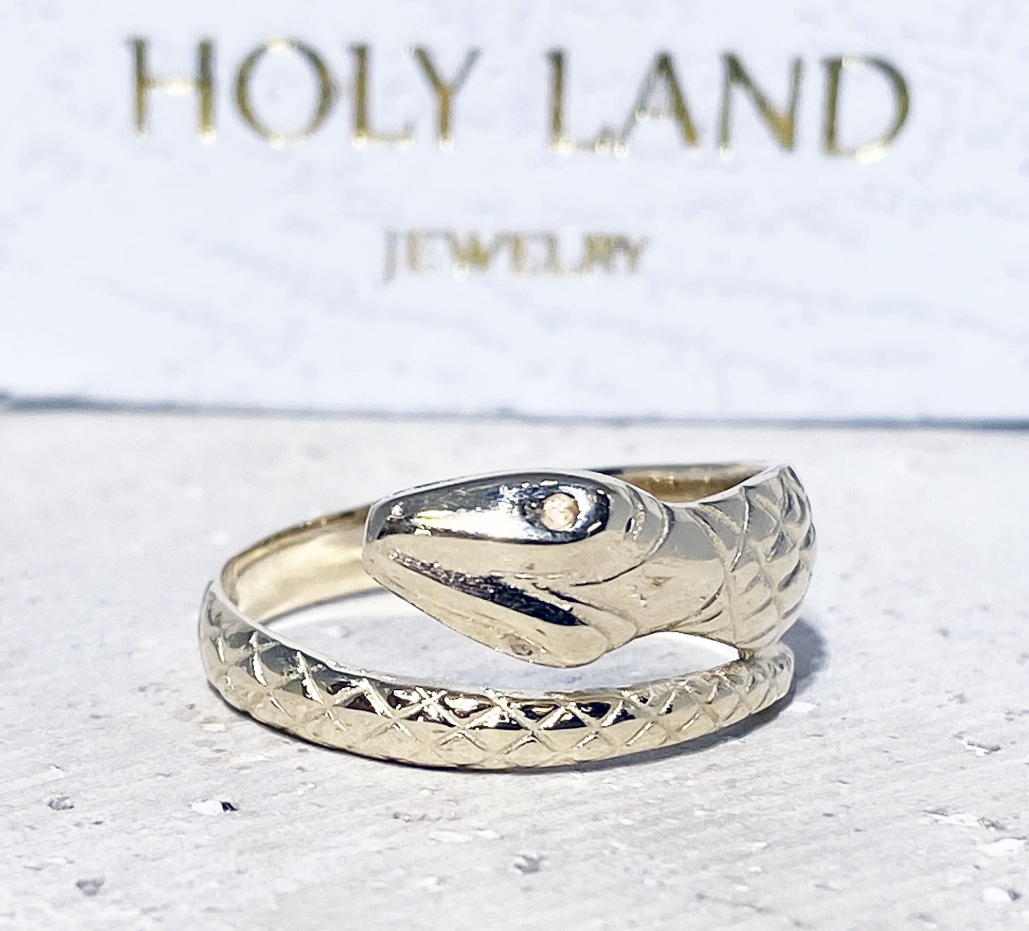 Snake Ring - Animal Jewelry - Serpent Ring - Simple Snake Ring